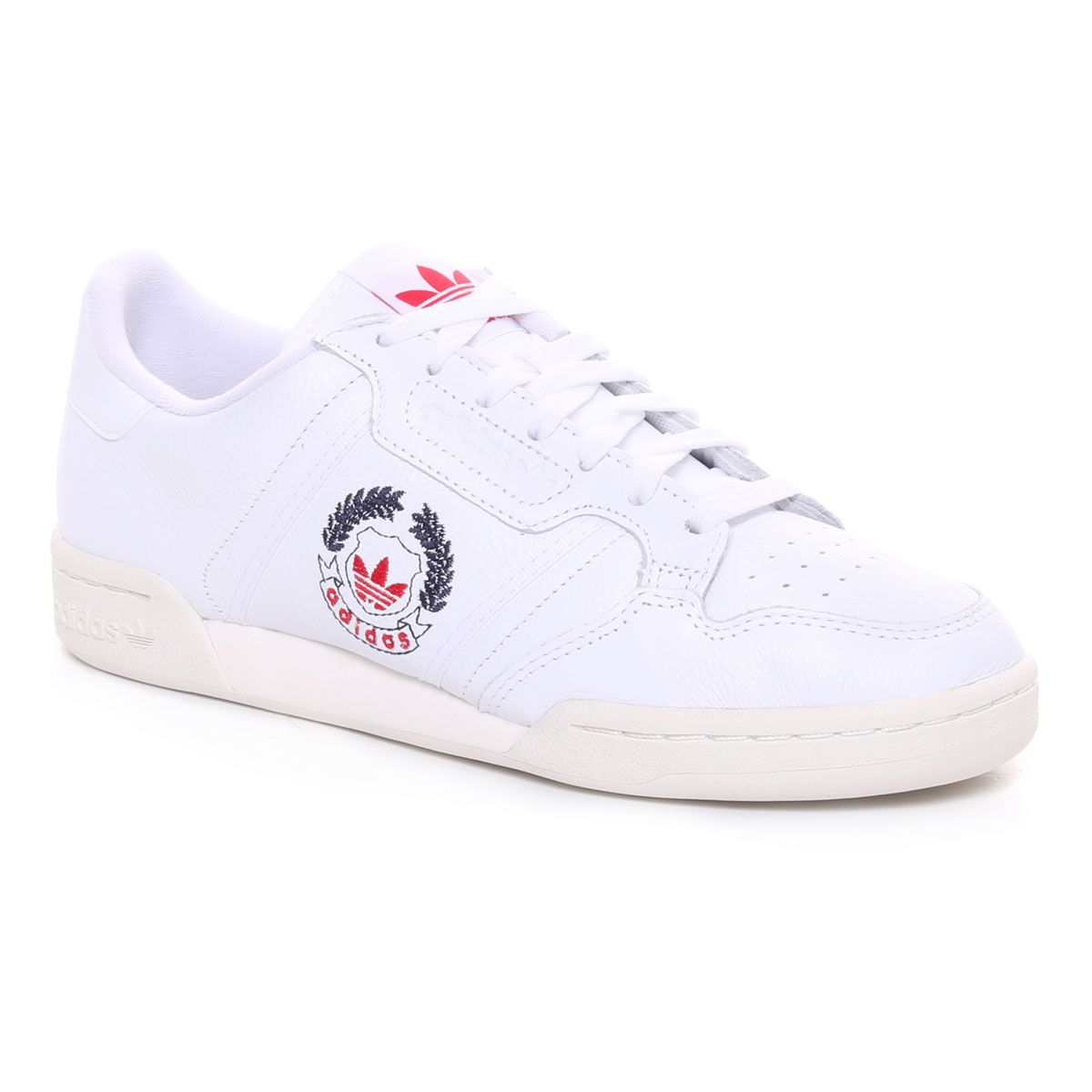 Adidas Continental 80 Uomo Bianco Rosso