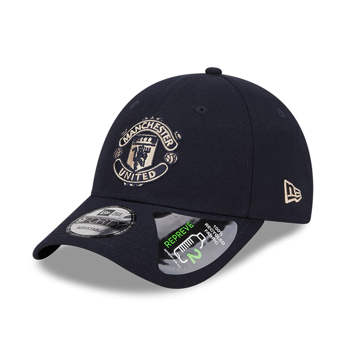 New Era Manchester United FC All Over Zebra Print Black 39THIRTY - Berretto da baseball elasticizzato unisex - Taglia S/M