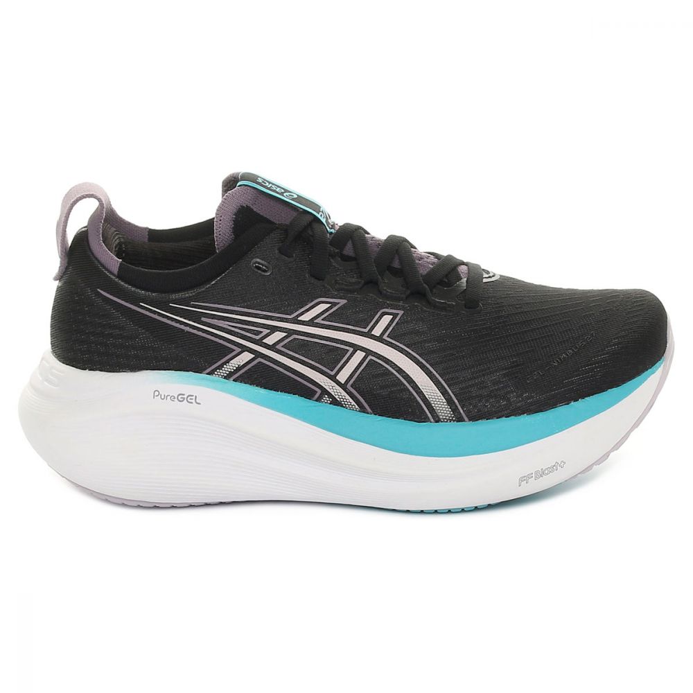 Scarpa da Running Donna Asics Gel-Nimbus 27 Nero Azzurro