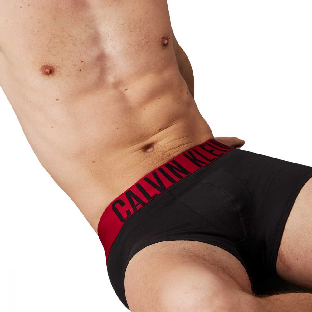 Wayonge Boxer Da Uomo In Cotone E Spandex - Vita Bassa, Morbidi E Traspiranti - Taglia M (Rosso)