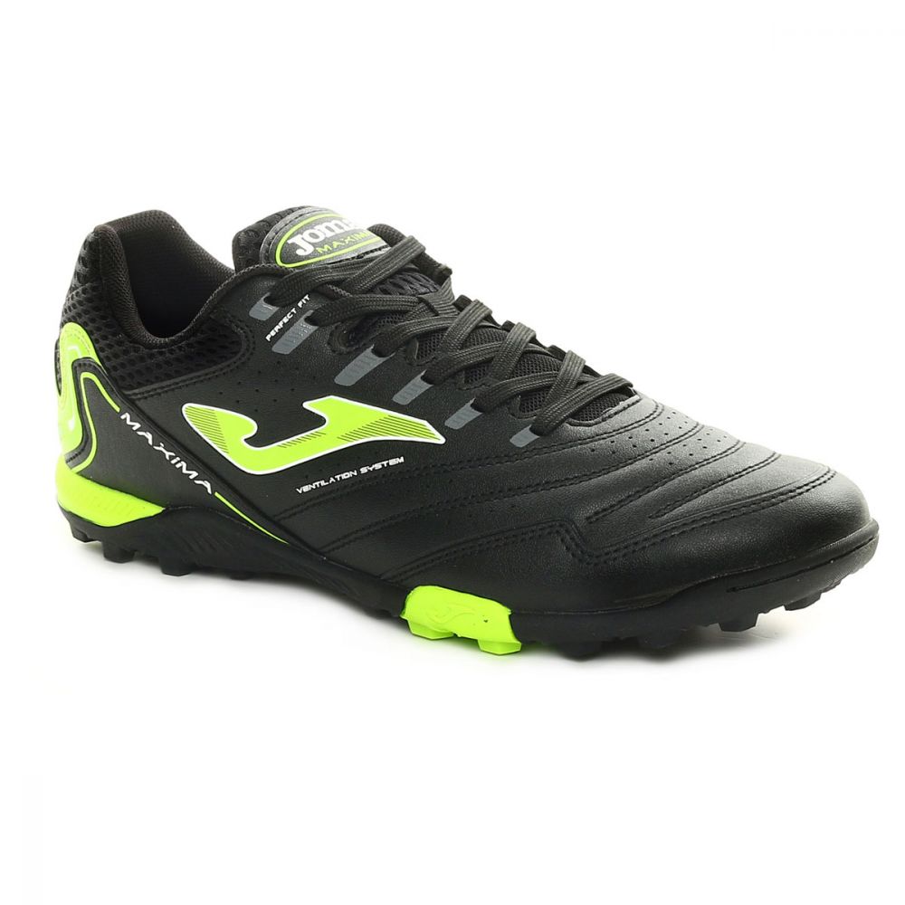 Joma Maxima 2531 - Scarpe Da Calcio A 5 Uomo, Colore Nero, Chiusura Con Lacci
