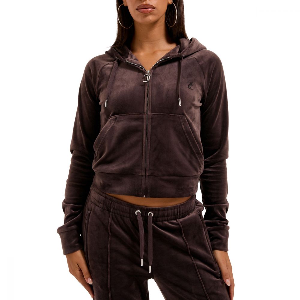 Felpa Donna Juicy Couture Madison Marrone