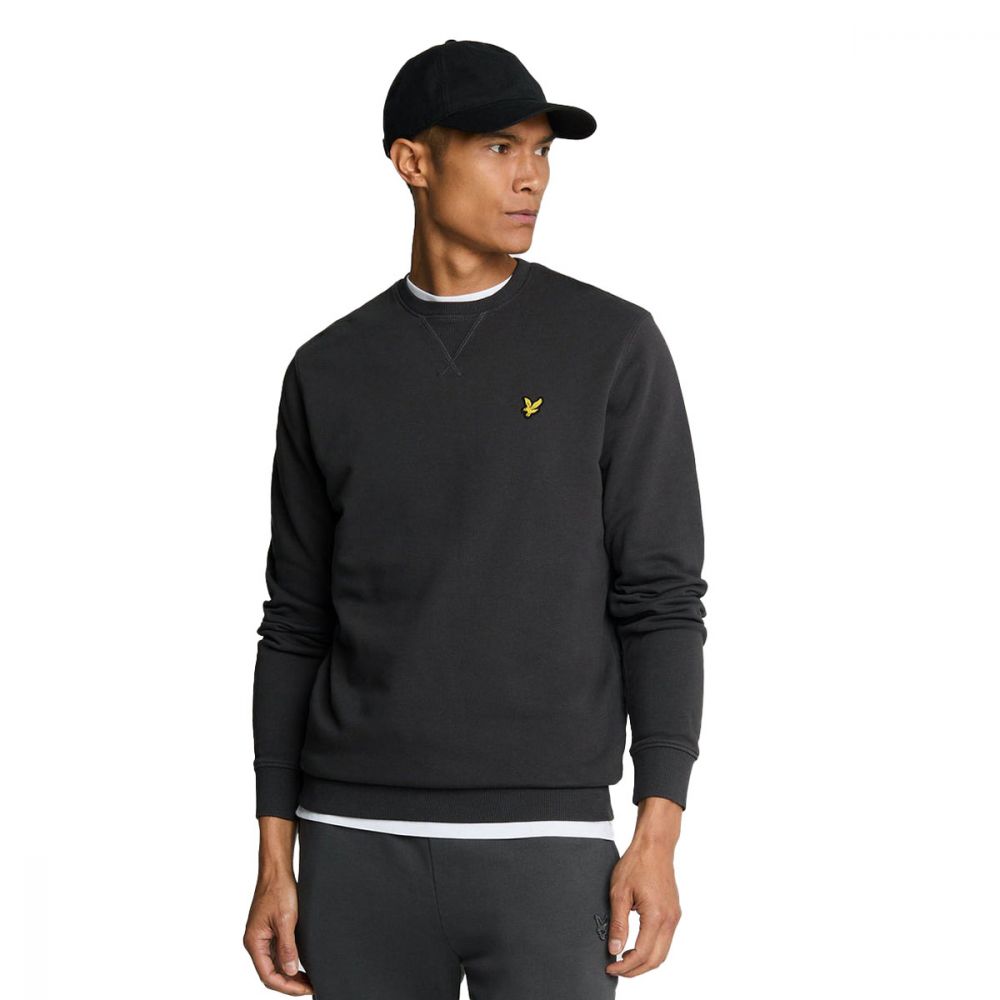 Felpa Uomo Lyle Scott Crew Neck Grigio