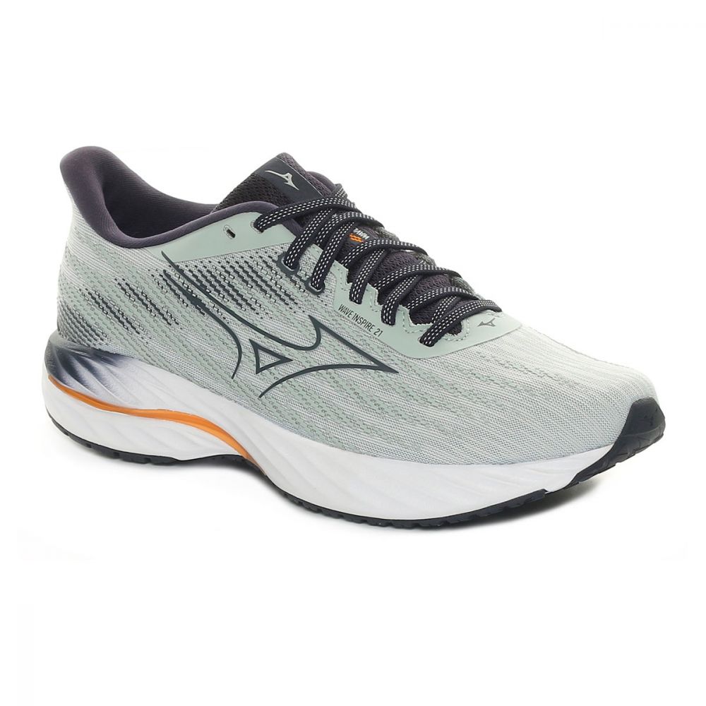 Scarpa da Running Uomo Mizuno Wave Inspire 21 Grigio Blu