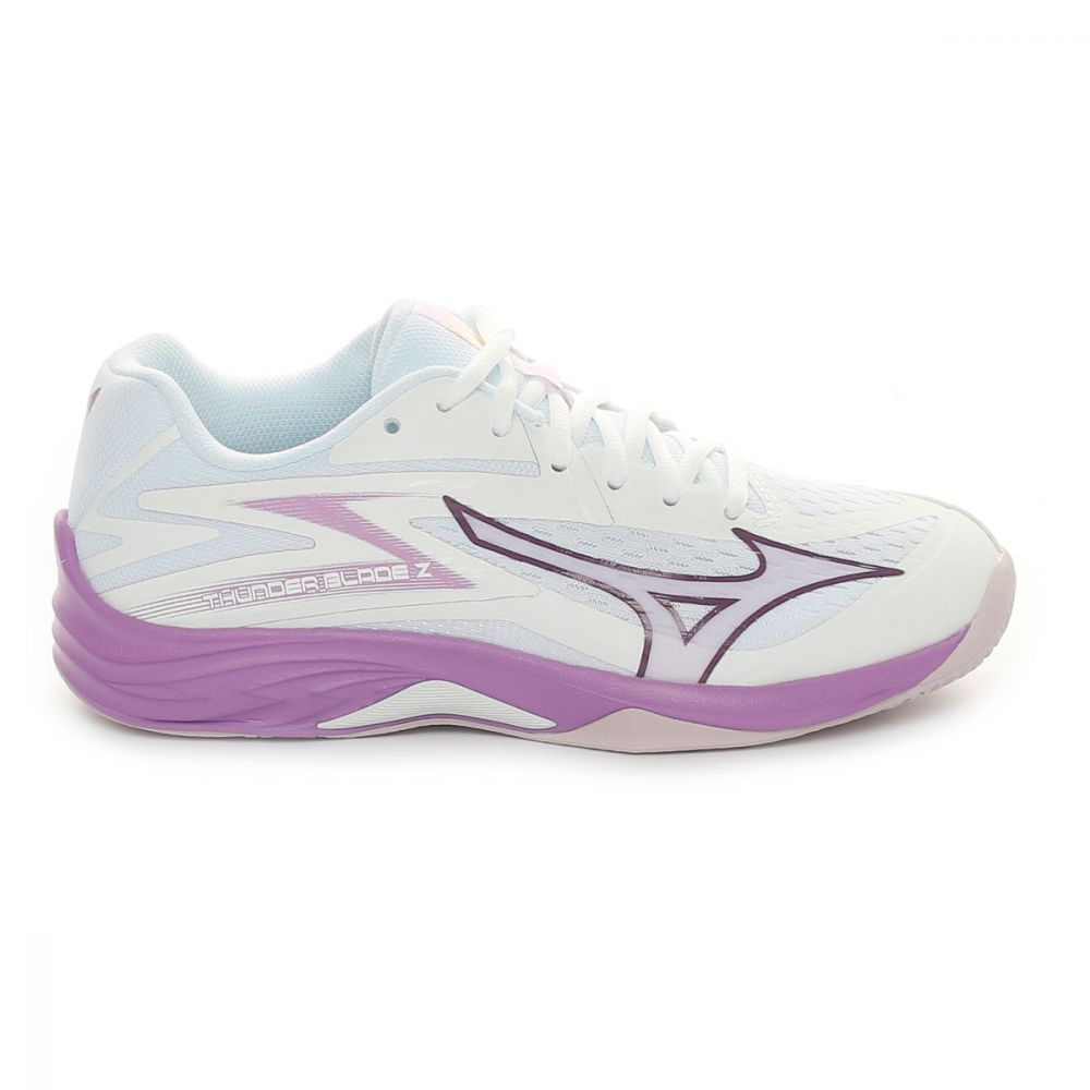 Scarpa da Volley Donna Mizuno Thunder Blade Bianco Viola