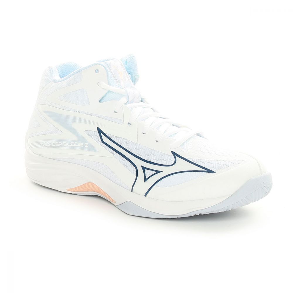 Scarpa da Volley Donna Mizuno Thunder Blade 3 Mid Bianco