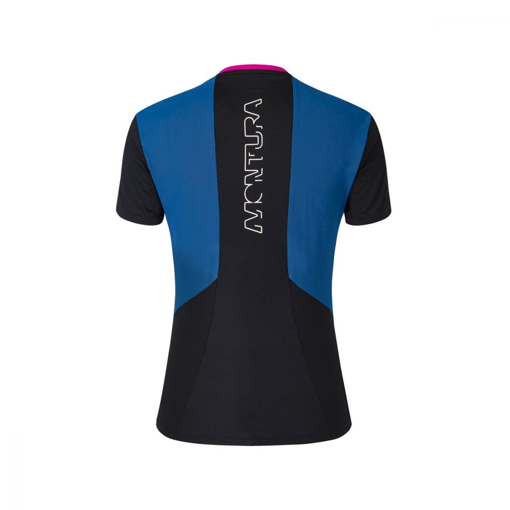 T-Shirt Donna Flip In Cotone 100% - Nero - Taglia Medium - Lady Fit Con Stampa Frontale