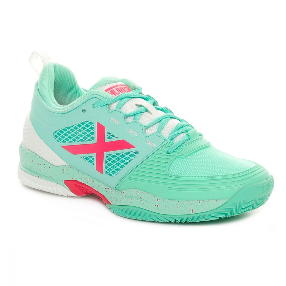 Scarpe Da Ginnastica Munich Atomik 43, Unisex Adulto, Con TPU Anti-torsione E Tallone Imbottito, Colore Grigio/rosa