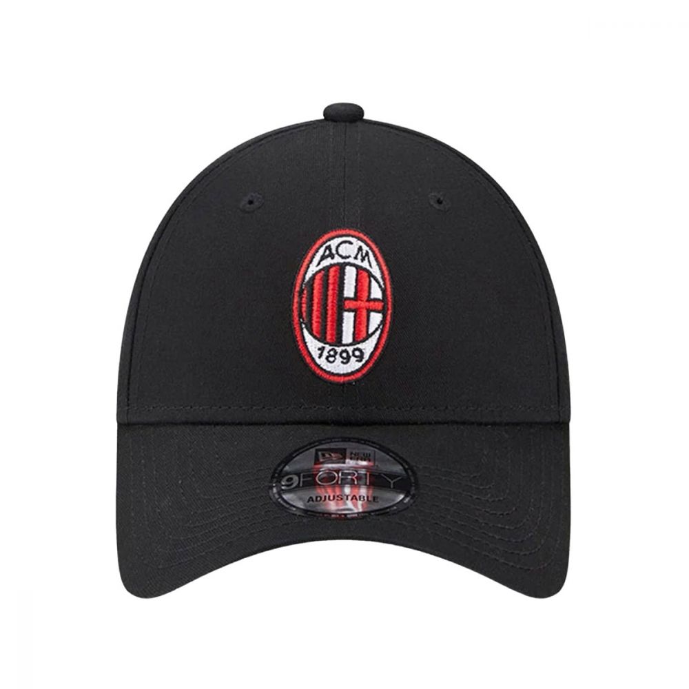 Cappello Newera 940 Core Ac Milan Nero