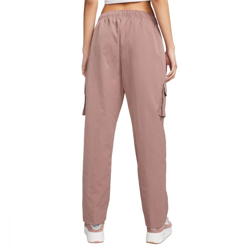 Pantalone Donna Nike Woven Cargo Hr Essential Viola Platino