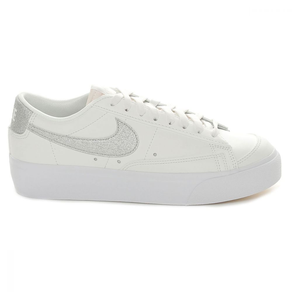 Nike Blazer Low Platform Donna Bianco