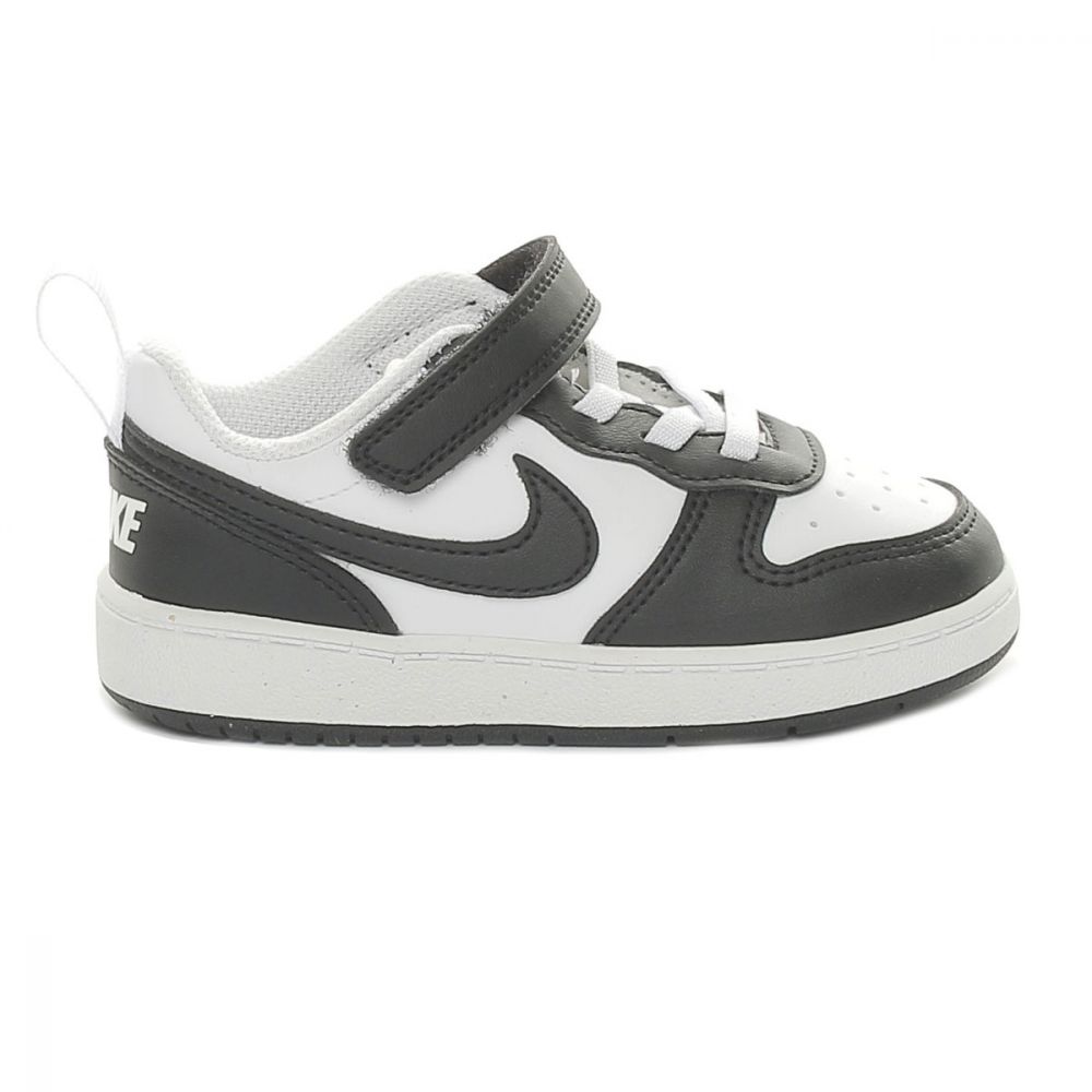 Sneakers Bambino Nike Court Borough Low Recraft Bianco Nero