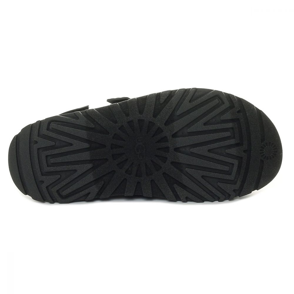 【正規品】UGG GOLDENGLOW BLACK サイズ7 24cm アグ UGG GOLDENGLOW SLIDE （BLACK） - ファッション通販