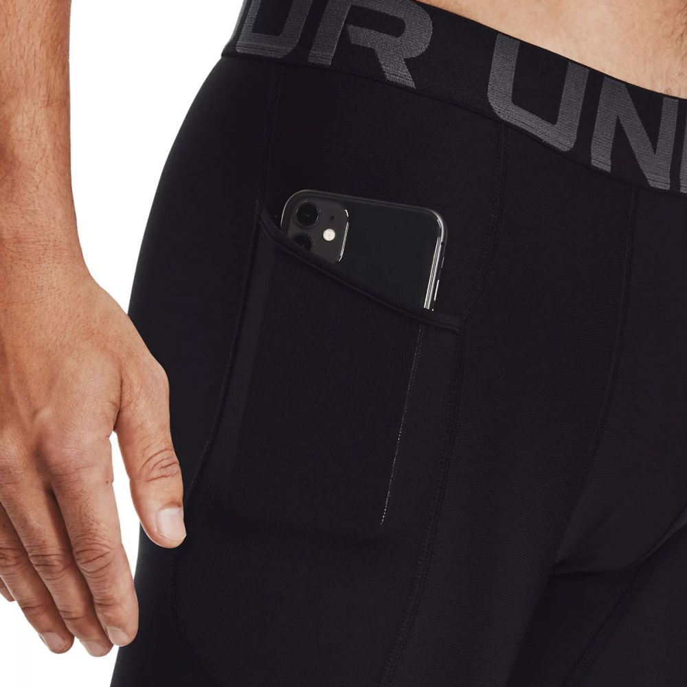 Leggings Uomo Under Armour HeatGear Nero
