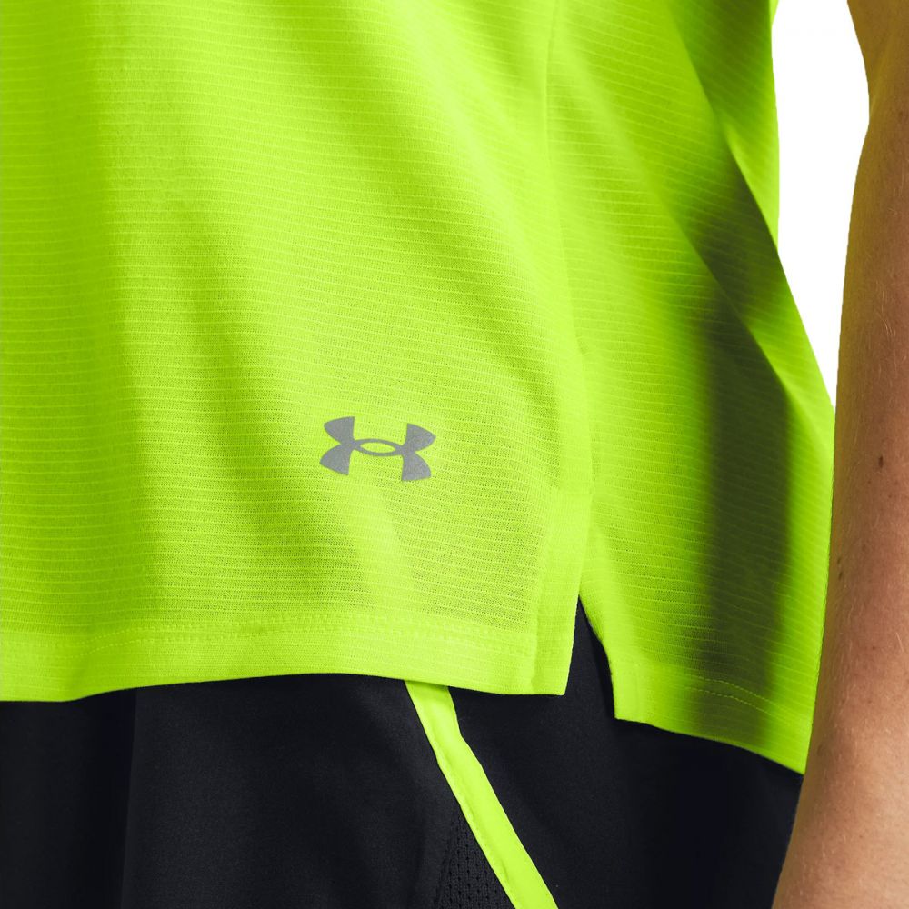 Under Armour T Shirt Launch Donna Giallo